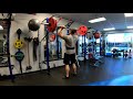 Best OHP workout EVER: 225x4 and 240x1 STRICT.