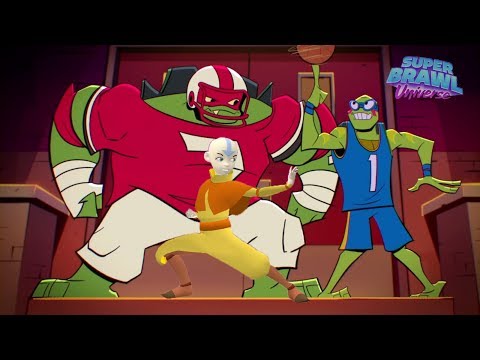 Turtles And Aang - Super Brawl Universe - Part 33