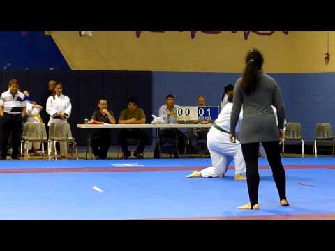 Verna Larkins 2011 - at Northglenn Judo - Robin match 1
