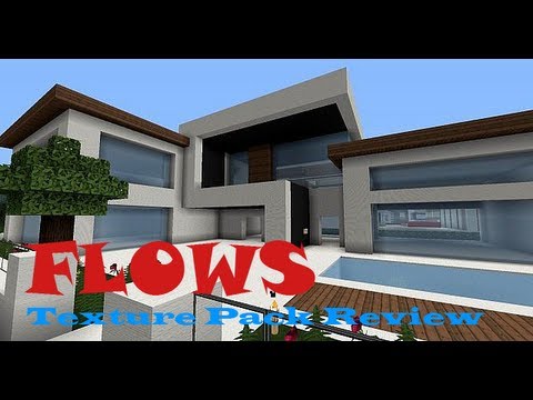 TheMineShack - Minecraft 1.6.2: Flows HD (128x128 Resource Pack Review)