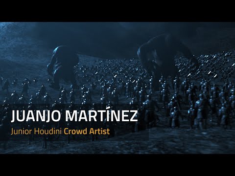 Juanjo Martínez // Houdini Crowd Artist - VFX Reel 2021
