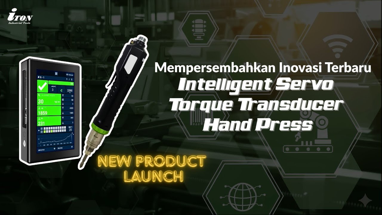 Smart Servo Screwdriver – Alat Canggih dengan Kontrol Torsi, Speed, dan Angle Presisi Digital!