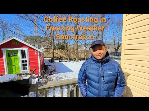 Ciclo completo de torrefação de café usando torradeira Sonofresco 2 lb