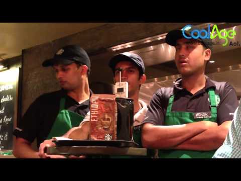 Degustação de café no Starbucks, Juhu