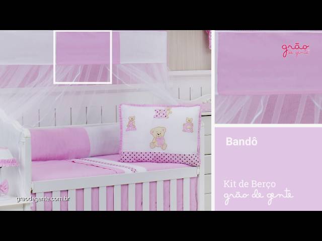 Quarto para Bebê sem Cama Babá ABC da Ursinha | Ref: 62471