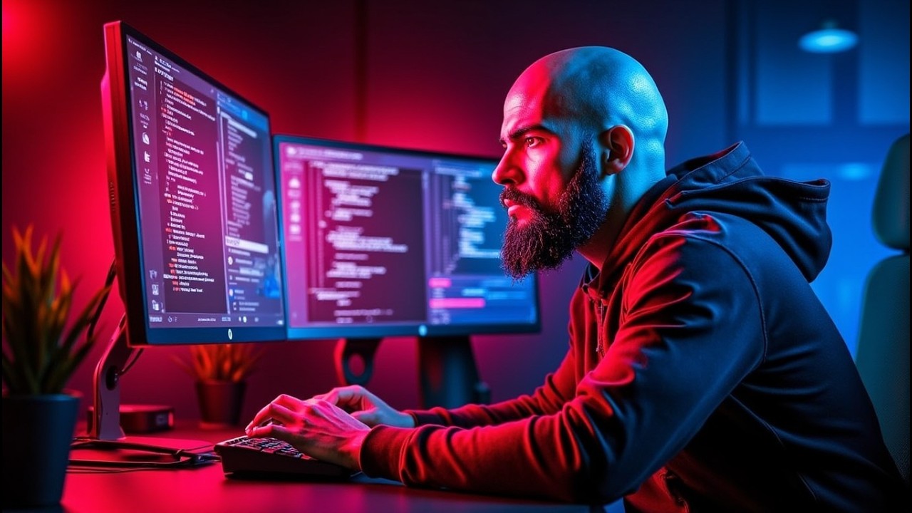 MODELANDO UMA THUMBNAIL PARA CANAL DARK COM IA NA PRÁTICA