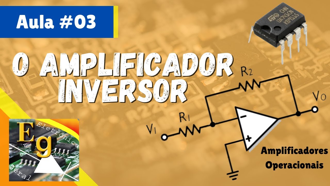Inverter Amplifier | OpAmp #03