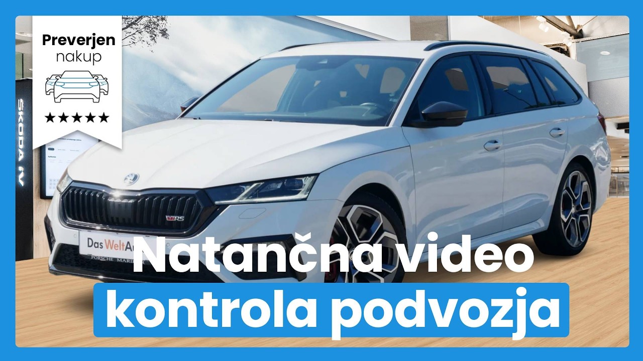 Škoda Octavia RS 2.0 TSI DSG - SLOVENSKO VOZILO