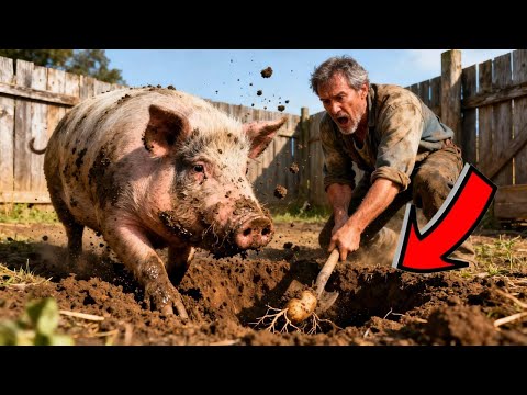 СВИНЬЯ рыла ЯМУ 3 ДНЯ — когда фермер копнул глубже, он не поверил своим глазам!