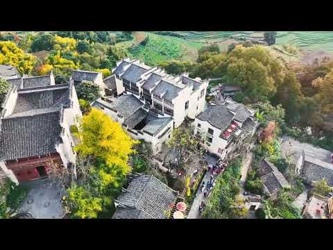 A próxima é a melhor temporada de observação de bordo em Huangling.#china #village
