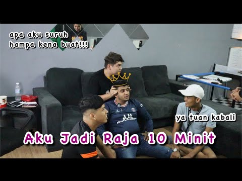 Aku Jadi Raja 10 Minit "Hang P Cuci Lantai tu" - Faris Azri Tv