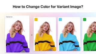 How to Change Color for Variant lmage with iFoto