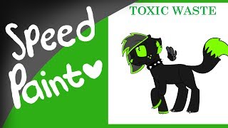 [Speed Paint] Toxic Waste (Contest Design)