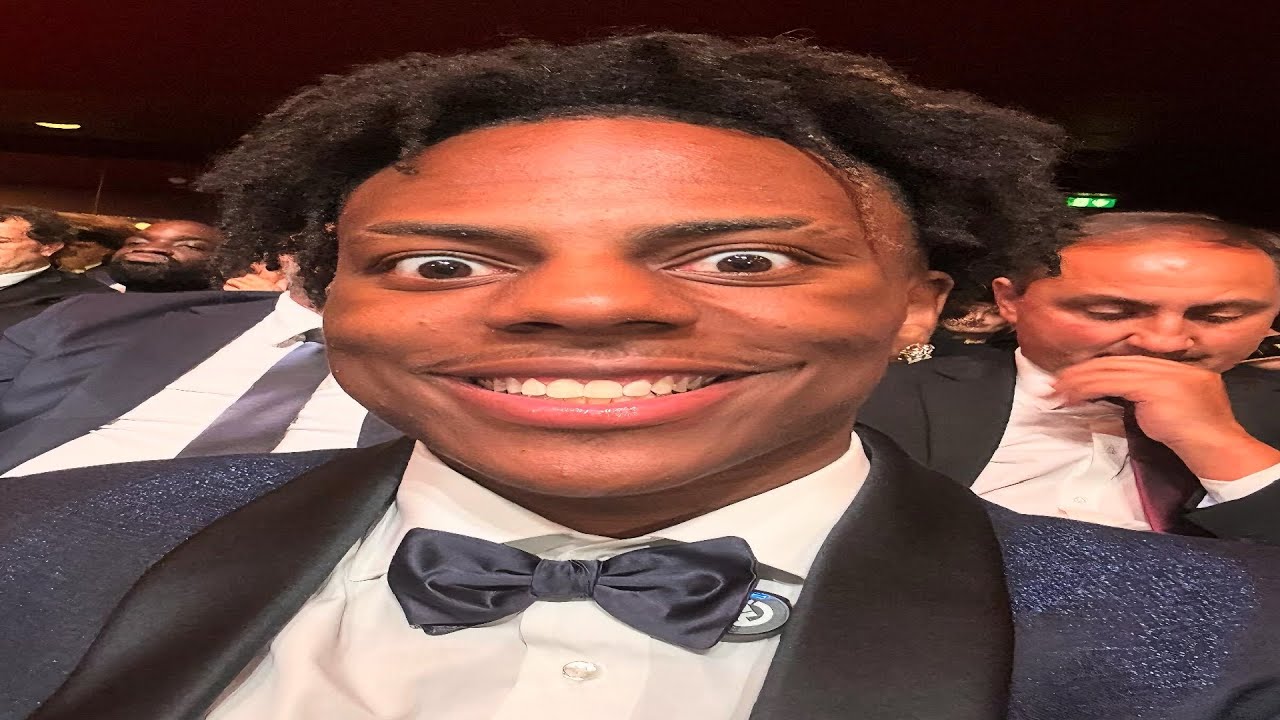 Speed at The Ballon D’or Awards! Again..🤦‍♂️