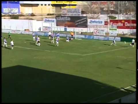 C. D. Díter Zafra 3 - 1 U. P. Plasencia, primer tiempo