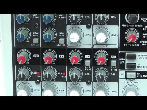 [Review]Behiringer QX1002USB Premium 10 Input 2 Bus Mixer Amazon.Co.Uk Musical Instruments