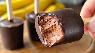 Just 2 ingredients! NO sugar! NO milk and NO cream! Ice cream in 5 minutes.