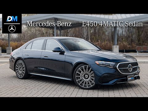 2024 Mercedes-Benz E450 4MATIC | The Perfect Balance of Luxury and Innovation?