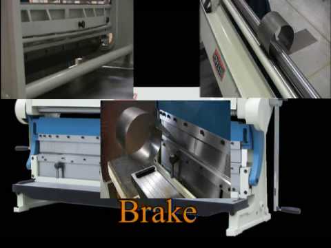 Baileigh 52-Inch Shear Brake Roll, 16-Gauge Mild Steel (Model SBR-5216)
