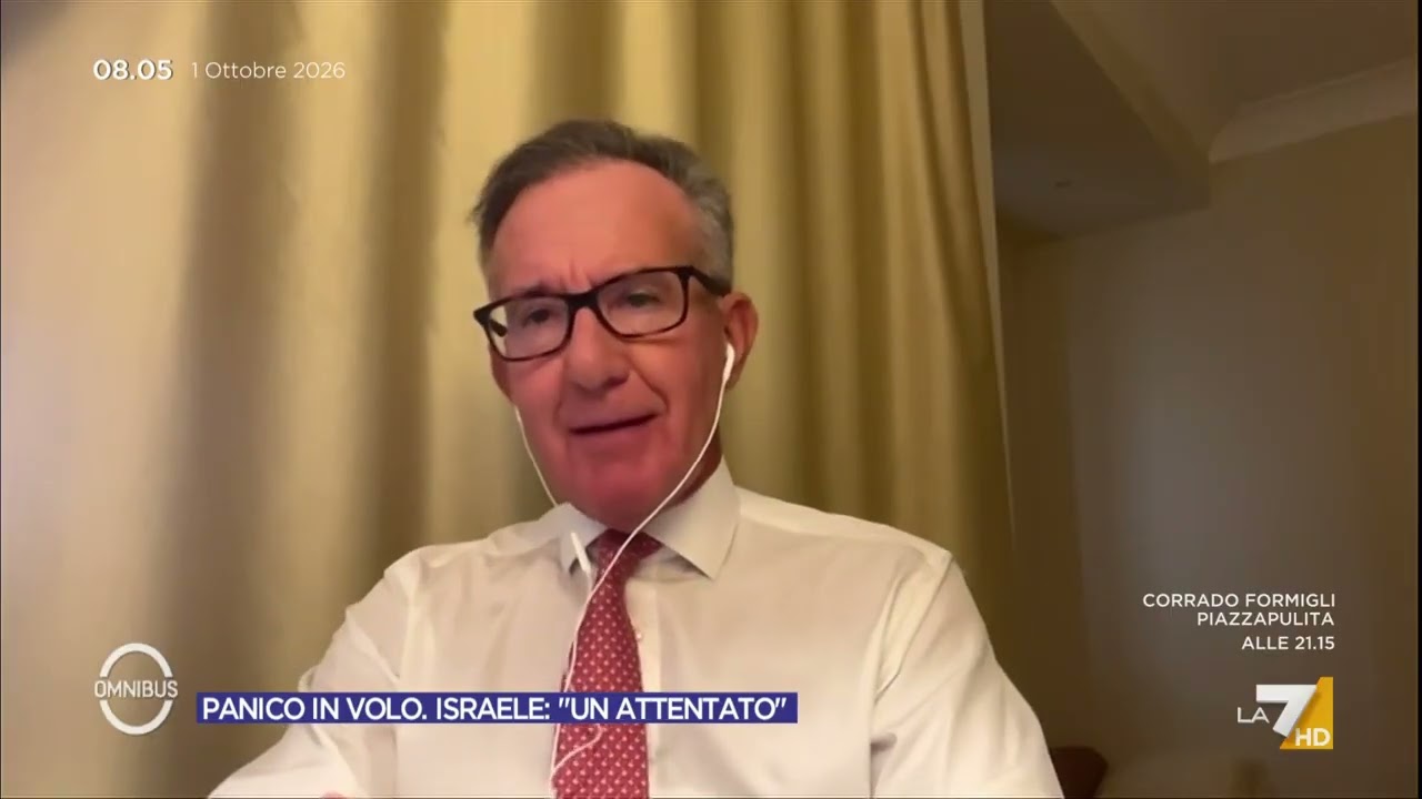 Attentato aereo per Tel Aviv, Magri: "Successo qualcosa di molto grave"