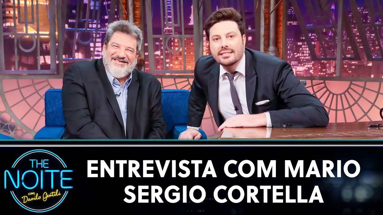 Entrevista com o filósofo e professor Mario Sergio Cortella | The Noite (06/07/22)