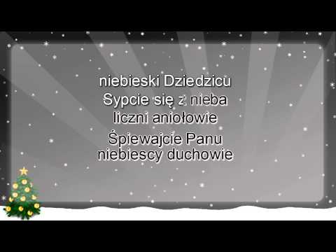 Kolęda - Gdy śliczna Panna - z linią melodyczną