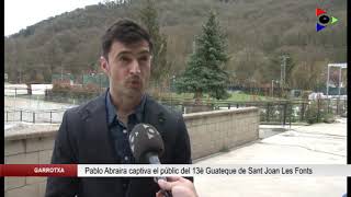 Pablo Abraira sedueix el públic del 13è Guateque de Sant Joan Les Fonts