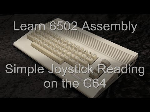 Simple Joystick reading on the C64 - Lesson S11