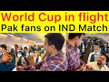 Flight To Melbourne Pak Fans Discuss India Pakistan Cricket Match ICC T20 World Cup