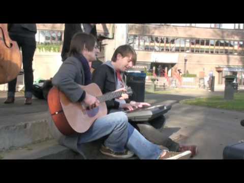 The Leisure Society - Save It For Someone Who Cares - Bandstand Busking Acoustic Session