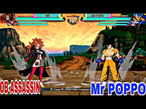 DBFZ OB ASSASSIN VS Mr POPO [Dragon Ball FighterZ]