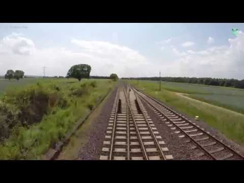 Führerstandsmitfahrt von Bingen Stadt nach Worms Hbf auf dem Dach - DB Bahn - GoPro