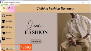 Mã code 43595. Đồ án quản lý bán hàng c# winform| Sharecode
