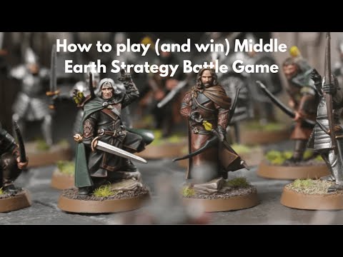 How to play the Middle earth Strategy Battle Game | MESBG Basics