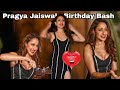 Pragya Jaiswal Looking Absolutely Hot Beautiful At Her Birthday Bash Pragya Jaiswal In Black