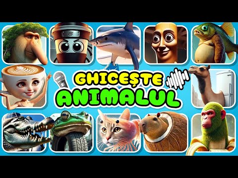 Ghicește Meme-urile cu Animale BRAINROT ITALIENE AI | Tralalero Tralala, Trippi Troppi, Chimpanzini