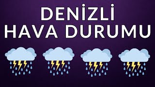 Denizli 15 Günlük Hava Durumu