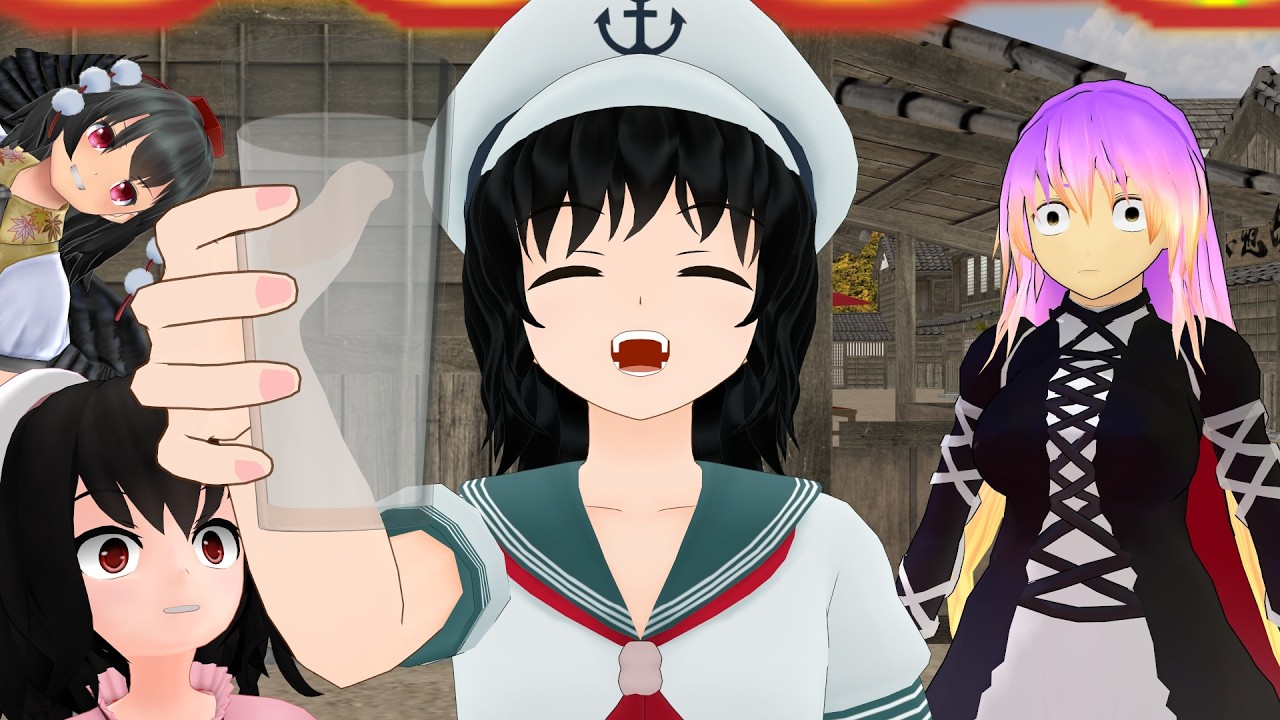 【東方MMD】私は飲んでません！【おばにわん】【村紗水蜜】【因幡てゐ】【聖白蓮】【射命丸文】【飯綱丸龍】【命蓮寺】【ＭＭＤ紙芝居】東方mmd