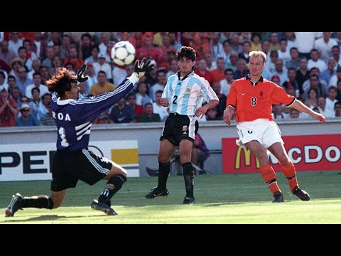Holanda 2x1 Argentina Copa 1998
