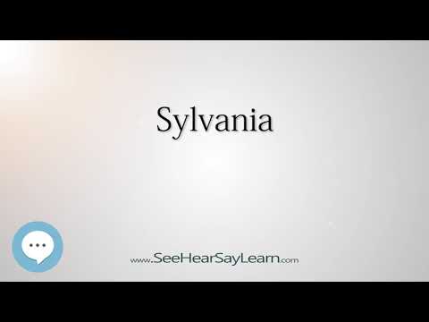 Sylvania (How to Pronounce Cities of the World)💬⭐🌍✅