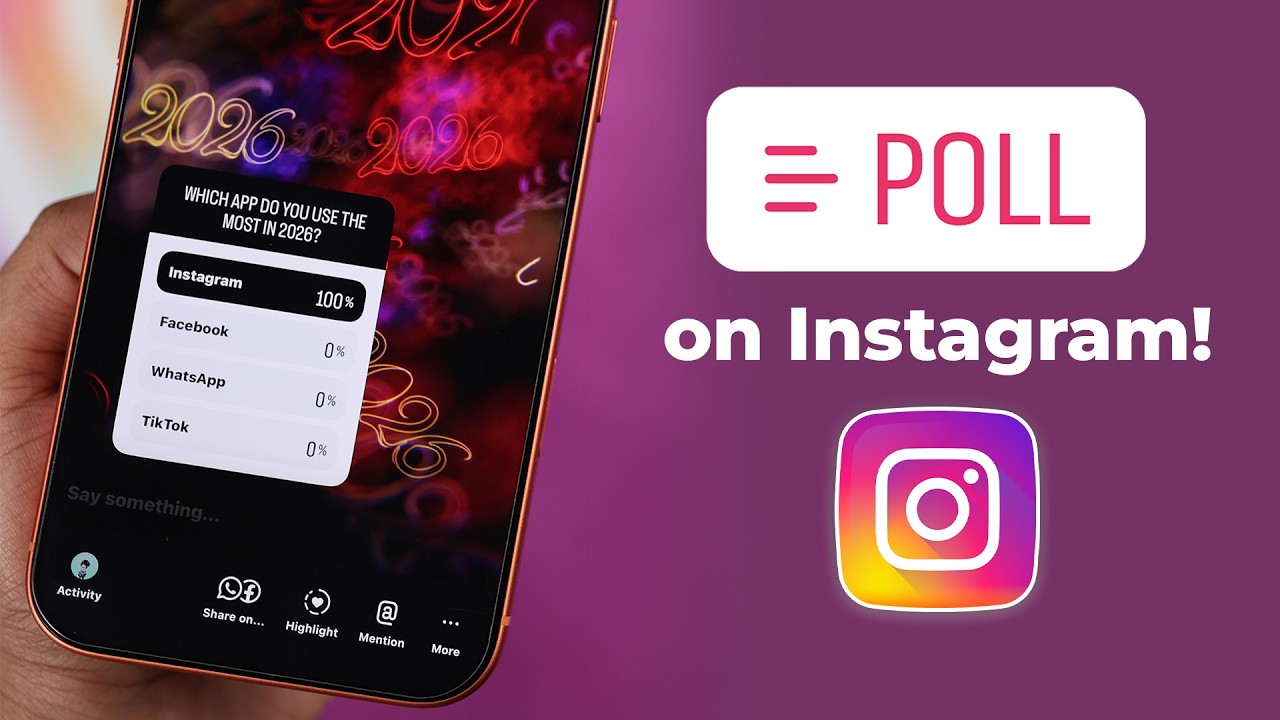 How to Add Poll to Instagram Story! [Step-by-Step]