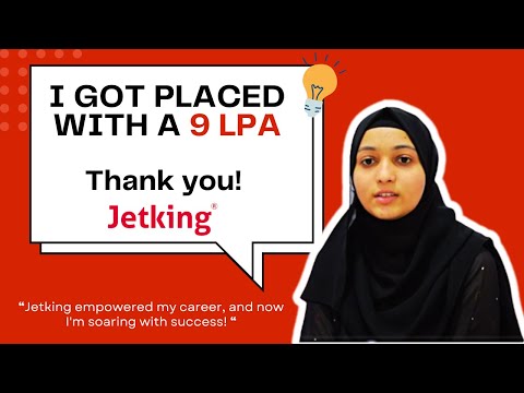 Aleena Secures 9 LPA Job After Mastering Cloud Computing at Jetking! 💼🚀