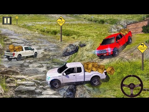 offroad pickup truck cargo duty:uphill driving sim 2020 ; Android gameplay PART1