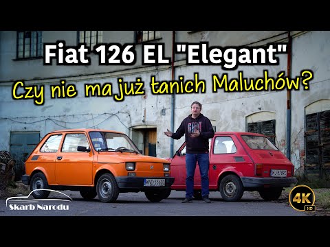 Fiat 126 EL "Elegant" - Are there no more cheap Maluch cars? // NATIONAL TREASURE Museum