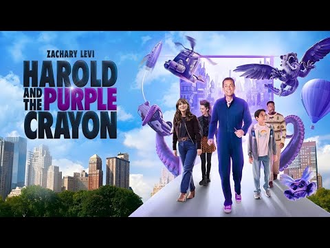 Harold and the Purple Crayon (2024 ) Movie || Tanya Reynolds,Zachary Levi,Zooey || Review & Credits
