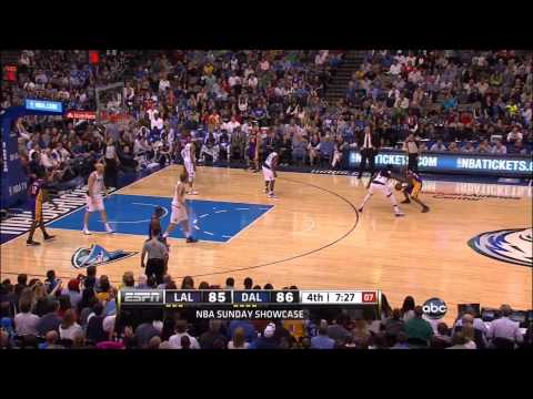 Kobe Bryant's "Amnesty Game", Tough Jumpshots vs. Dallas Mavericks || 38 Pts 12 Reb 7 Ast (02/24/13)