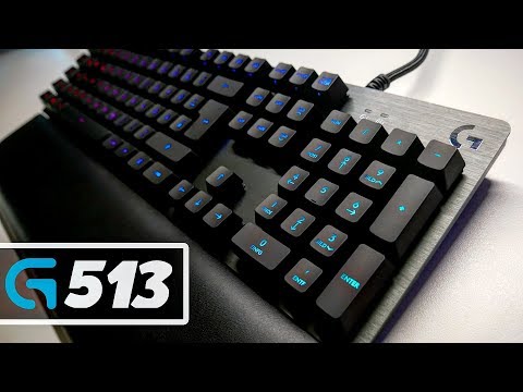 LOGITECH´s beste Gaming Tastatur !!! Logitech G513 Carbon ( 2018 )