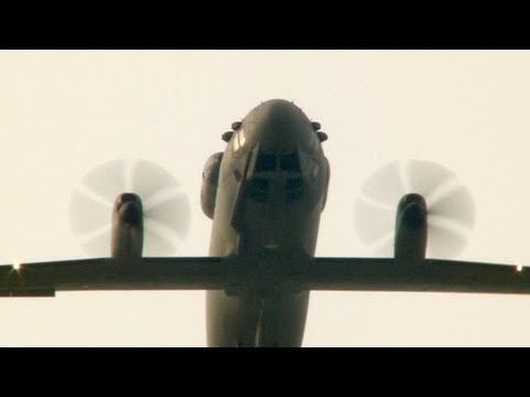 Italian C-27J Rehearsal for NATO DAYS 2012