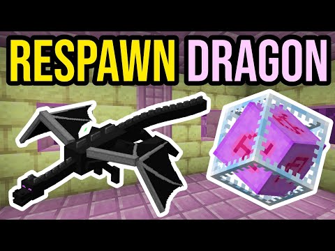 How To RESPAWN The ENDER DRAGON in Minecraft Bedrock & Java