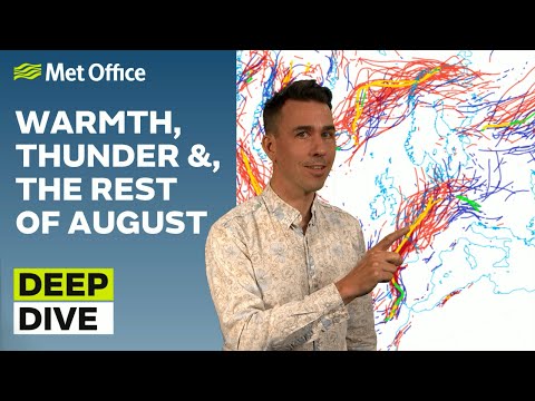 Deep Dive 15/08/2023 – Typical summer weather? – Met Office weekly weather forecast UK